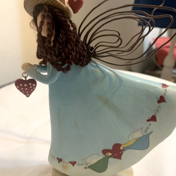 Vintage girl dancer by Russ Handpainted Angel Figurine - Peace & Plenty. - Picture 7 of 8